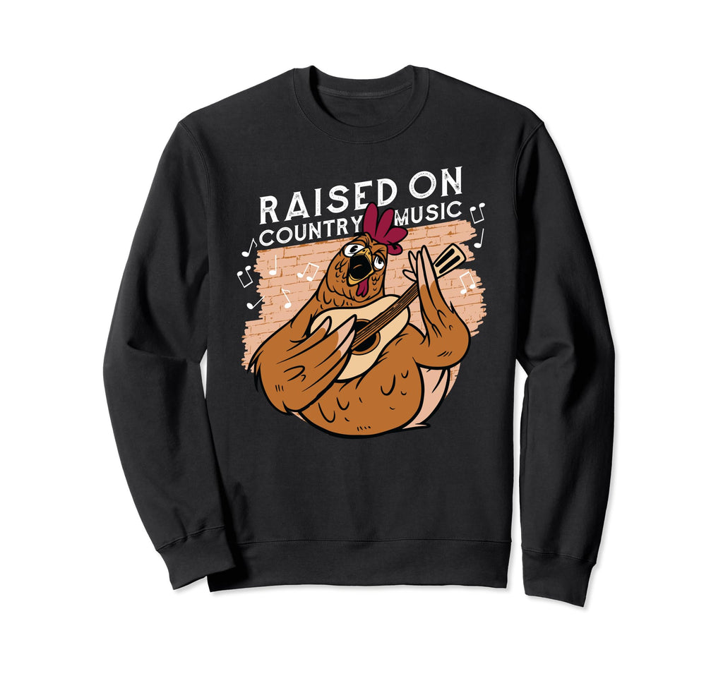 Southern Country Music Genre Rooster Sweatshirt - Graphic Print Unisex - T-Shirt, Sweatshirt, Hoodie