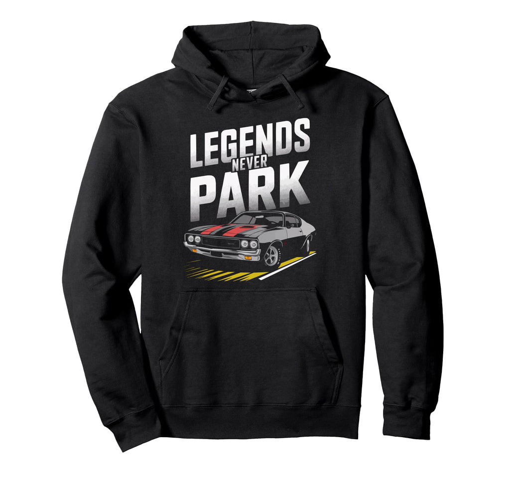Muscle Car Lover Carguy Car Collector Hoodie - Graphic Print for Adults - T-Shirt, Sweatshirt, Hoodie