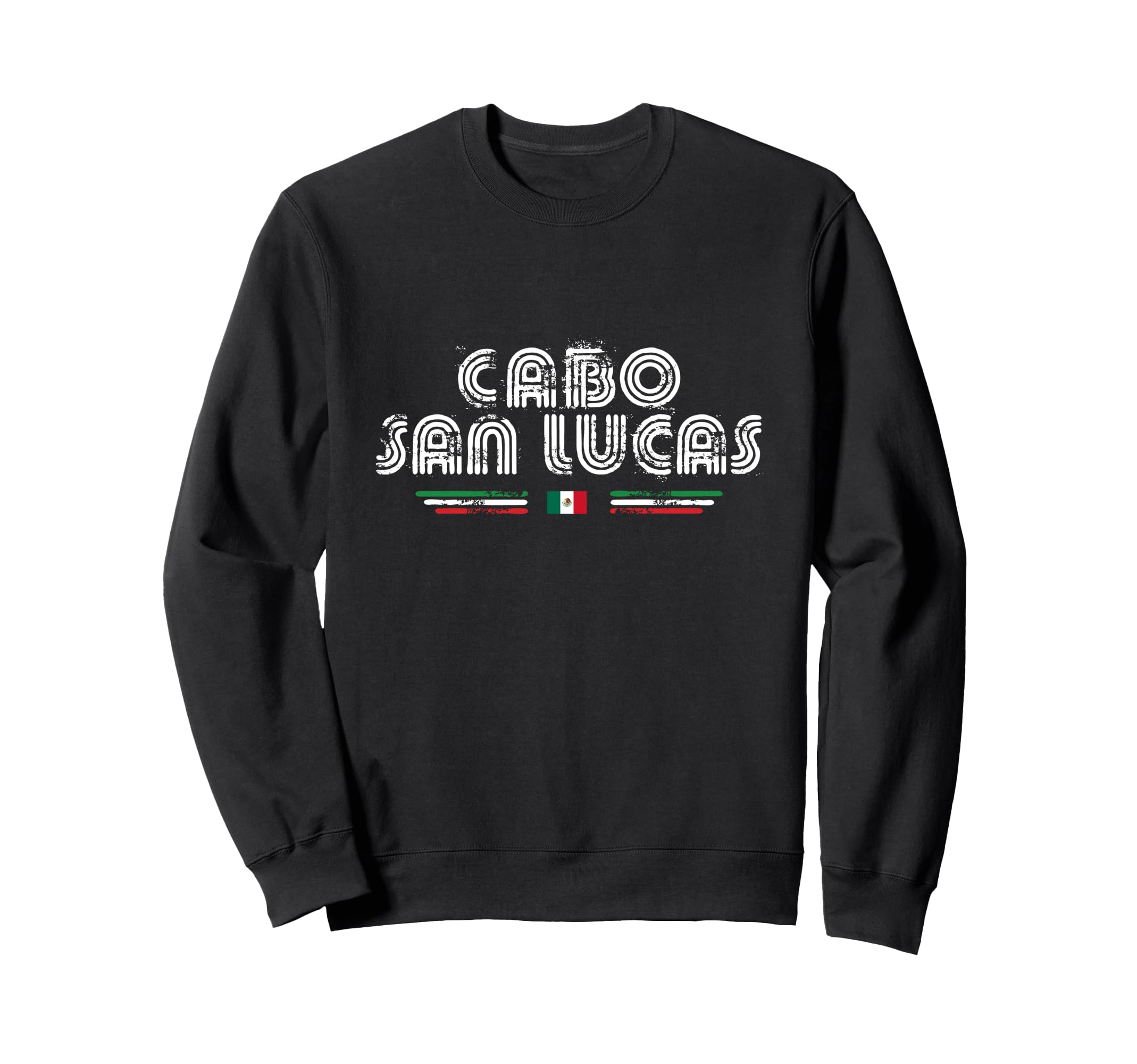 Cabo San Lucas Mexico 70S 80S Type Sweatshirt - Unique Graphic Unisex - T-Shirt, Sweatshirt, Hoodie