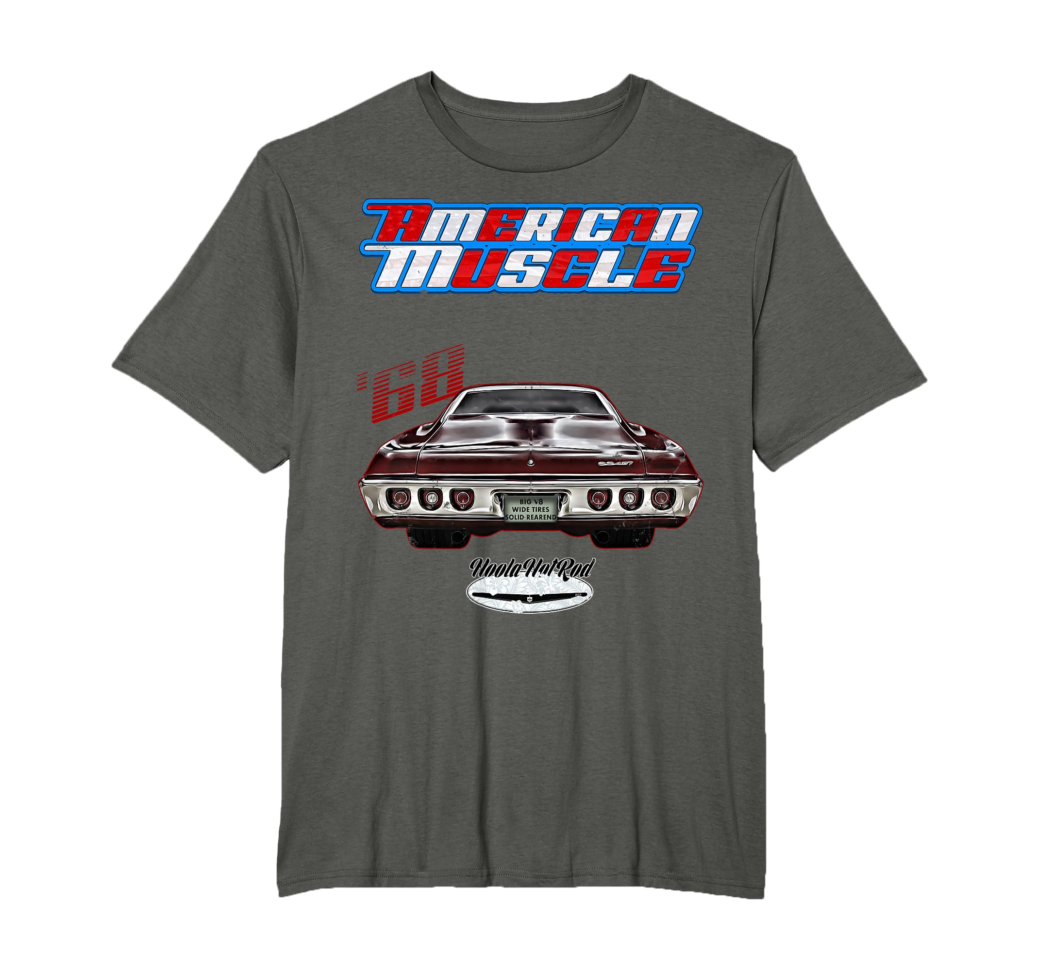 1968 68 Hotrod Impala Biscayne Del T-Shirt - Fun Novelty Design Men Women - T-Shirt, Sweatshirt, Hoodie