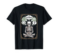 Overthinker Skeleton Tarot Meditation T-Shirt - Trendy Graphic Men Women - T-Shirt, Sweatshirt, Hoodie