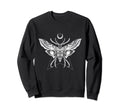 Beautiful Moth Goth Horror Antisocial Sweatshirt - Graphic Print Unisex - T-Shirt, Sweatshirt, Hoodie