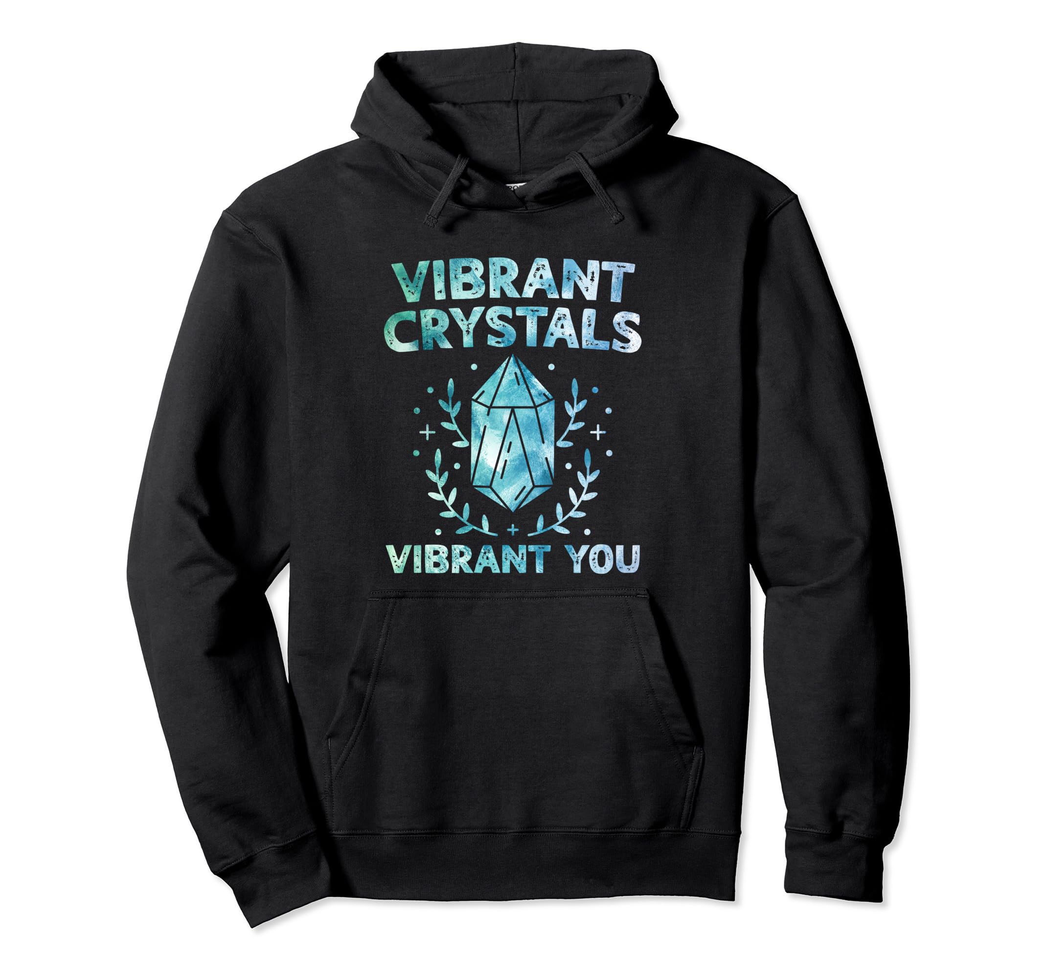 Spiritual Crystal Stones Healing Hoodie - Unique Graphic for Adults - T-Shirt, Sweatshirt, Hoodie