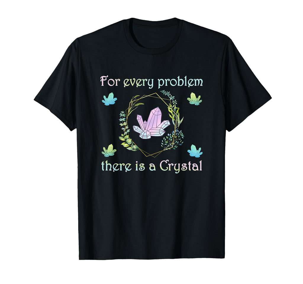 Healing Crystals Spiritual Energy Yoga T-Shirt - Novelty Apparel Men Women - T-Shirt, Sweatshirt, Hoodie