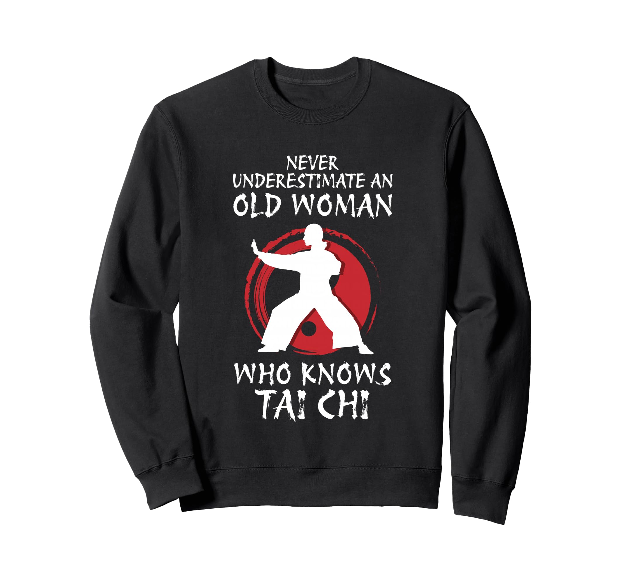 Tai Chi Meditation Martial Arts Sweatshirt - Custom Art Print for Adults - T-Shirt, Sweatshirt, Hoodie