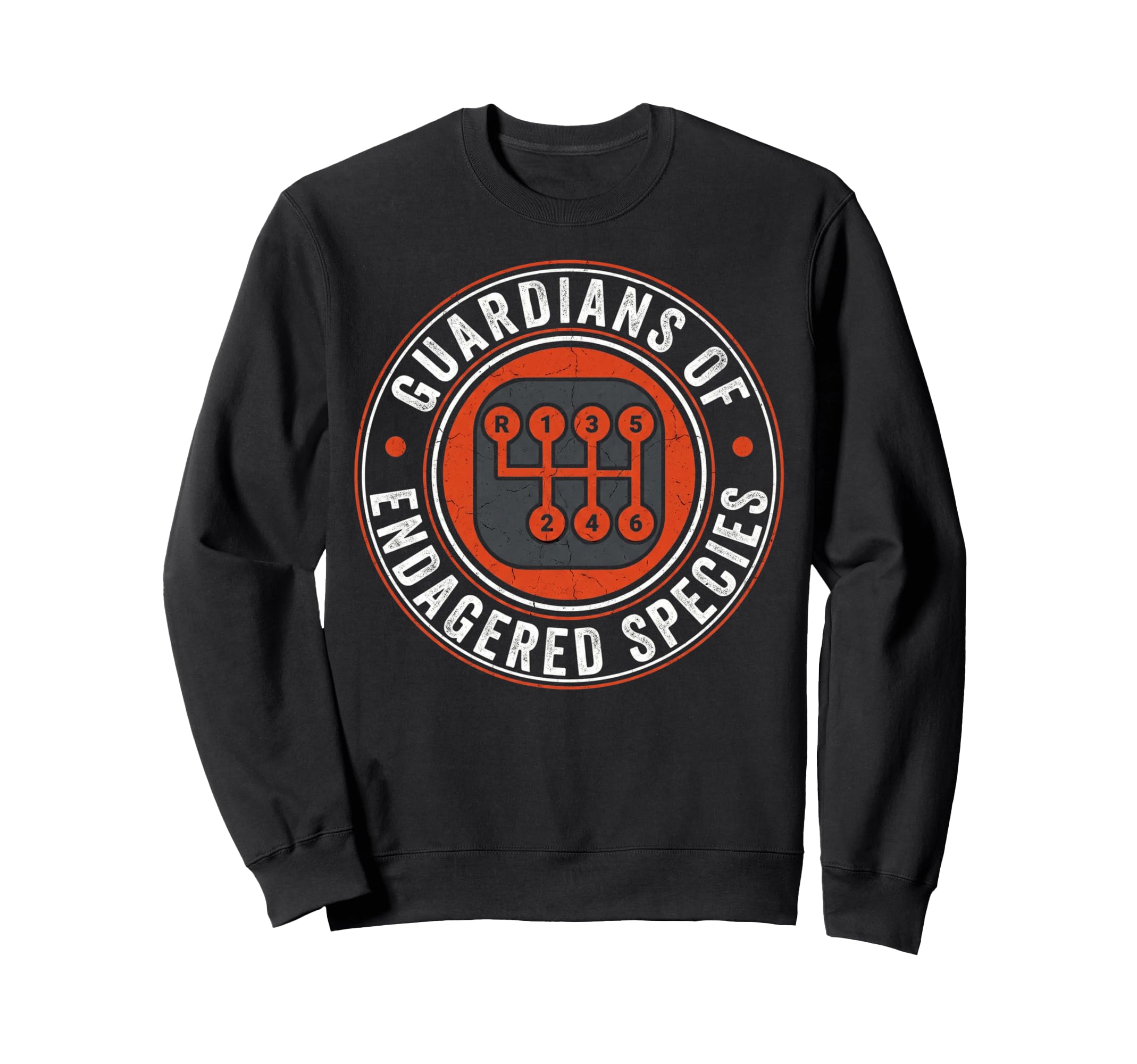 Endangered Species Stick Shift Sweatshirt - Unique Graphic Men Women - T-Shirt, Sweatshirt, Hoodie