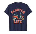 Scooter Life Two Wheels Motorcycle T-Shirt - Minimalist Print for Adults - T-Shirt, Sweatshirt, Hoodie