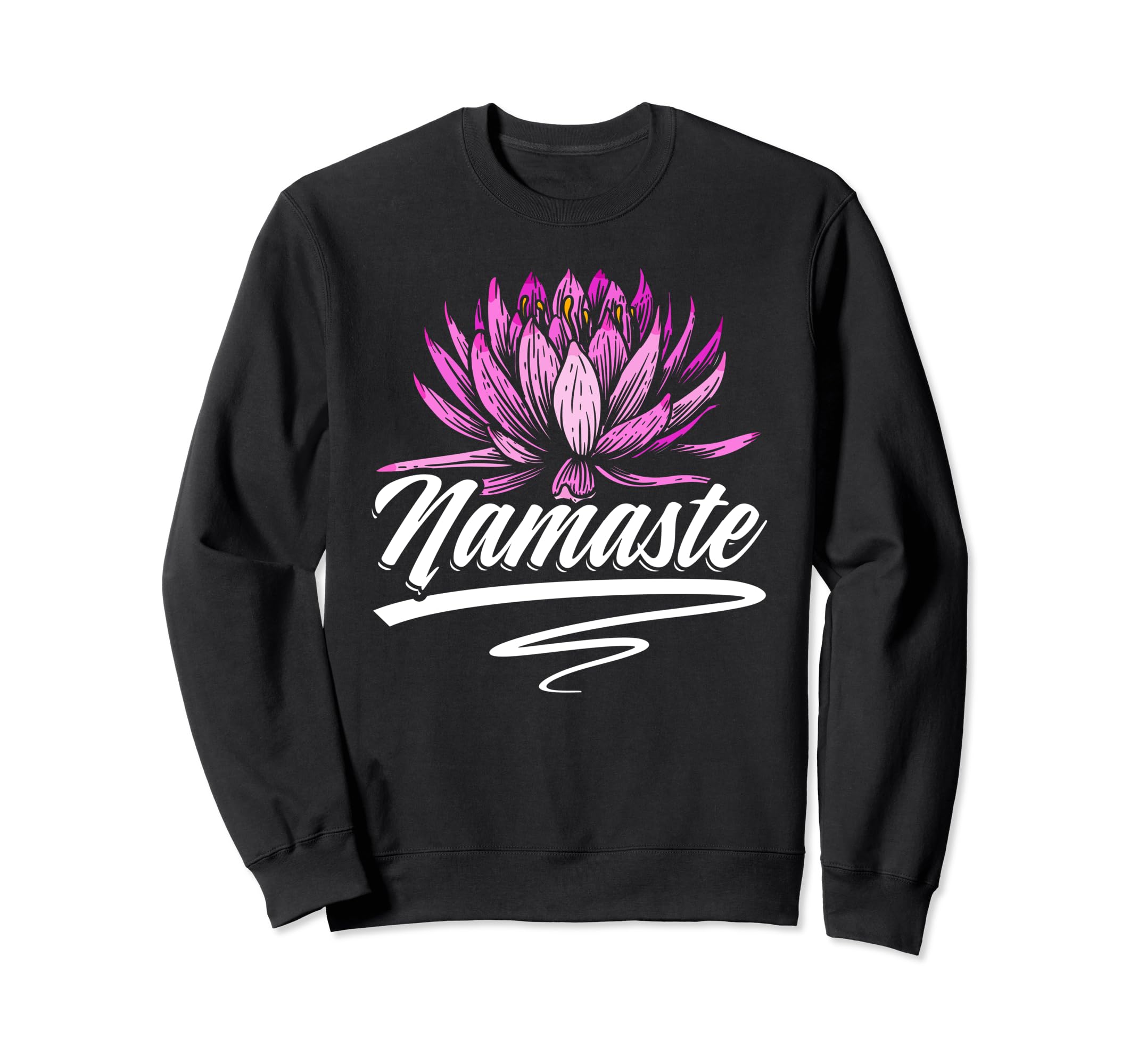 Yoga Namaste Meditation Yoga Poses Sweatshirt - Graphic Print for Adults - T-Shirt, Sweatshirt, Hoodie