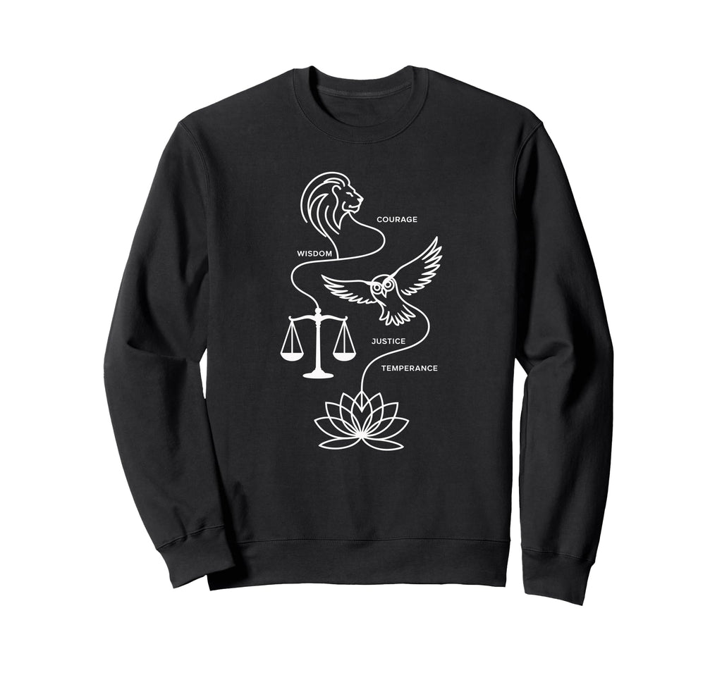 Daily Mindfulness Practice And Four Sweatshirt - Unique Graphic Unisex - T-Shirt, Sweatshirt, Hoodie