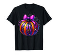 Coquette Pumpkin Patch Disco Ball T-Shirt - Casual Everyday Wear Men Women - T-Shirt, Sweatshirt, Hoodie
