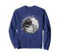 Black And White Disco Ball Club Sweatshirt - Unique Graphic Men Women - T-Shirt, Sweatshirt, Hoodie