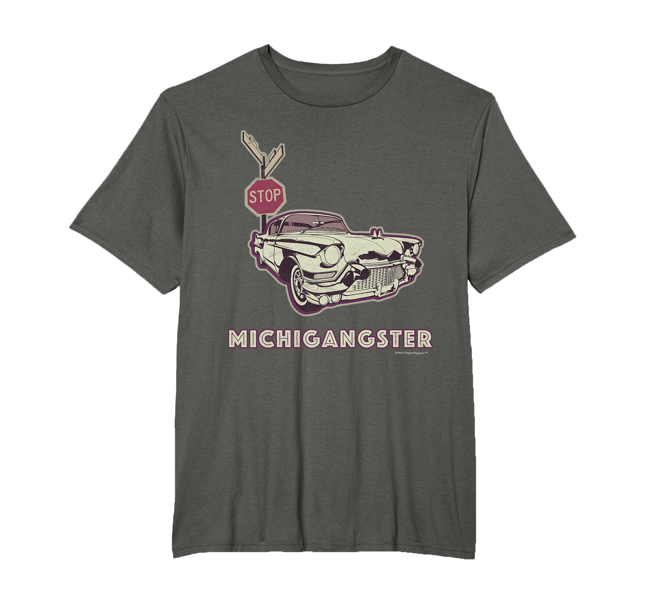Detroit Cruise Michigangster Motor City T-Shirt - Minimalist Print Unisex - T-Shirt, Sweatshirt, Hoodie