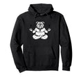 Meditation Bulldog Yoga Pose Relaxing Hoodie - Custom Art Print Unisex - T-Shirt, Sweatshirt, Hoodie