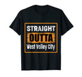 Straight Outta West Valley City Utah T-Shirt - Aesthetic Graphic Men Women - T-Shirt, Sweatshirt, Hoodie