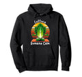 Lettuce Romaine Calm Meditation Vegan Hoodie - Minimalist Print Unisex - T-Shirt, Sweatshirt, Hoodie
