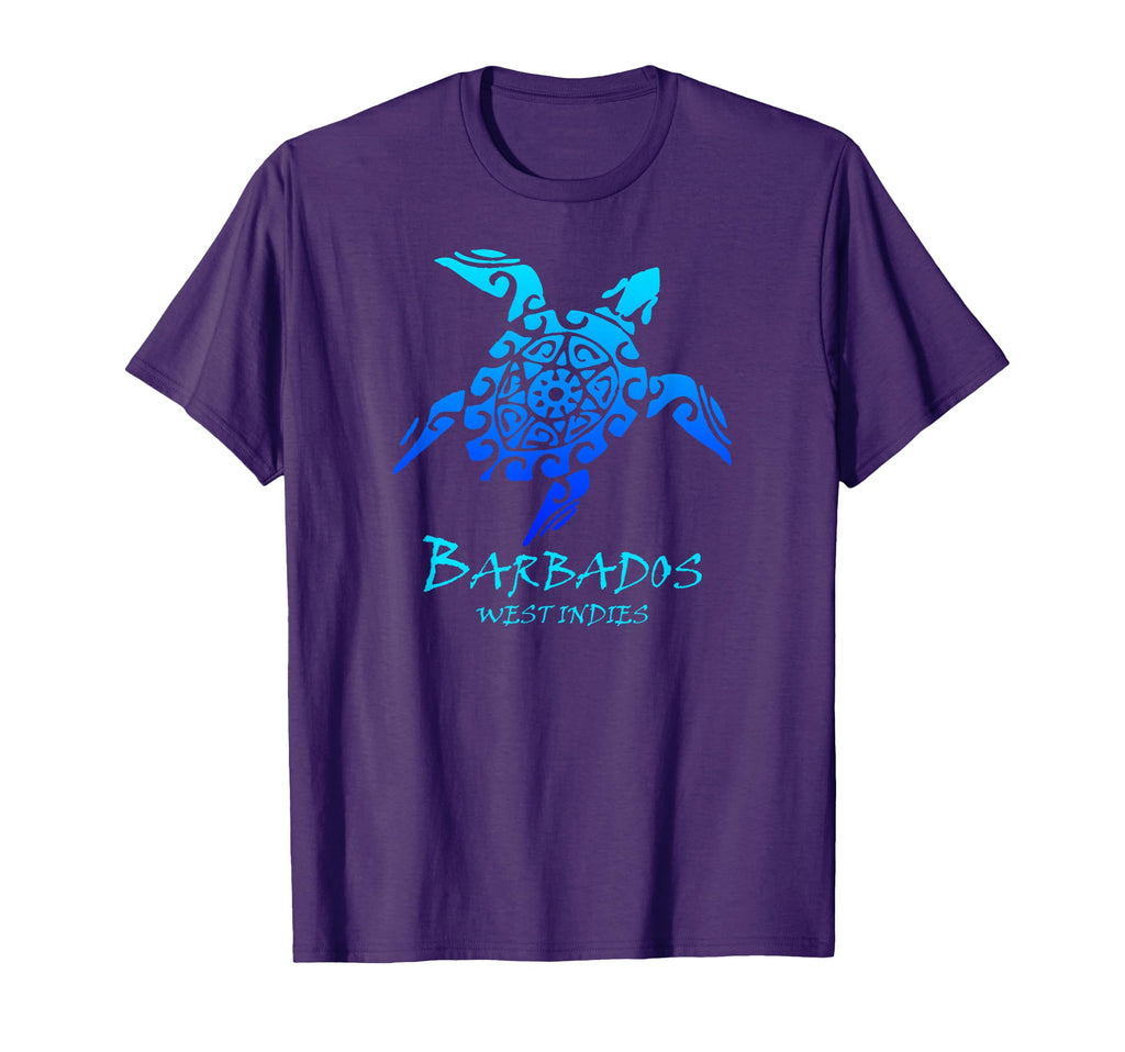 Barbados West Indies Tribal Turtle T-Shirt - Streetwear Style Unisex - T-Shirt, Sweatshirt, Hoodie