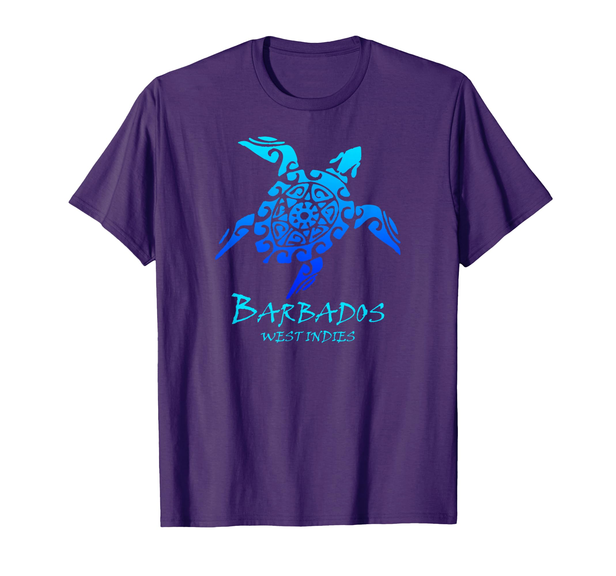 Barbados West Indies Tribal Turtle T-Shirt - Streetwear Style Unisex - T-Shirt, Sweatshirt, Hoodie