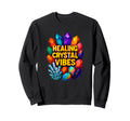 Healing Crystal Vibes Gemstone Sweatshirt - Aesthetic Graphic for Adults - T-Shirt, Sweatshirt, Hoodie