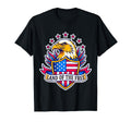 Land Free Traditional Tattoo American T-Shirt - Unique Graphic for Adults - T-Shirt, Sweatshirt, Hoodie