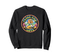 Peace And Love Roller Skating 1970S Sweatshirt - Graphic Print for Adults - T-Shirt, Sweatshirt, Hoodie