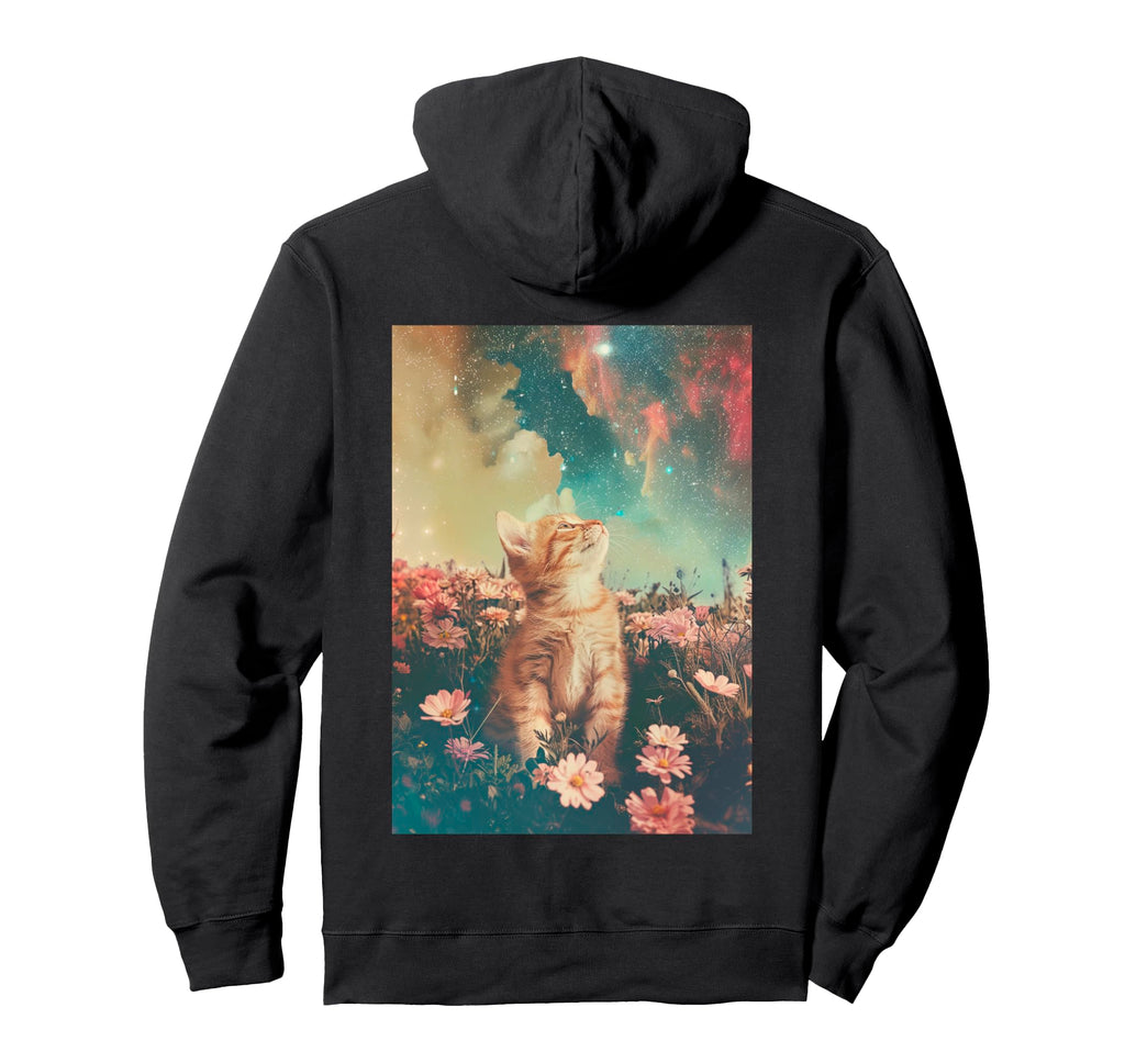 Art Cat Kitten Hoodie - Streetwear Style for Adults - T-Shirt, Sweatshirt, Hoodie