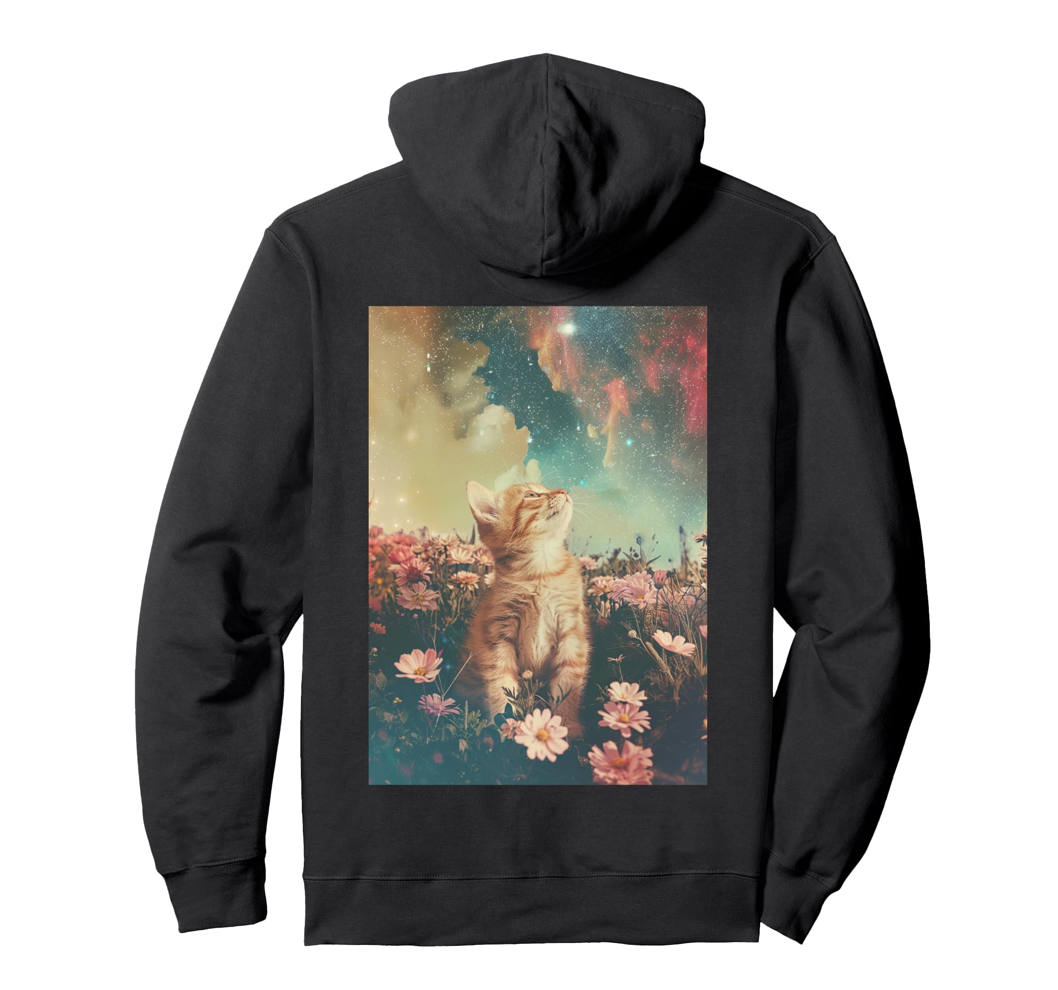 Art Cat Kitten Hoodie - Streetwear Style for Adults - T-Shirt, Sweatshirt, Hoodie