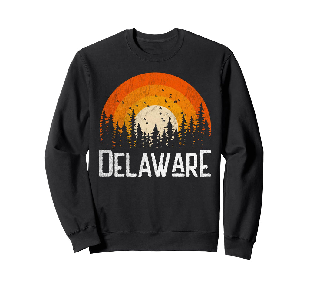 Delaware 70S 80S Sweatshirt - Custom Art Print Unisex - T-Shirt, Sweatshirt, Hoodie