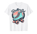 Roller 80S 90S Skates Skating T-Shirt - Unique Graphic Men Women - T-Shirt, Sweatshirt, Hoodie