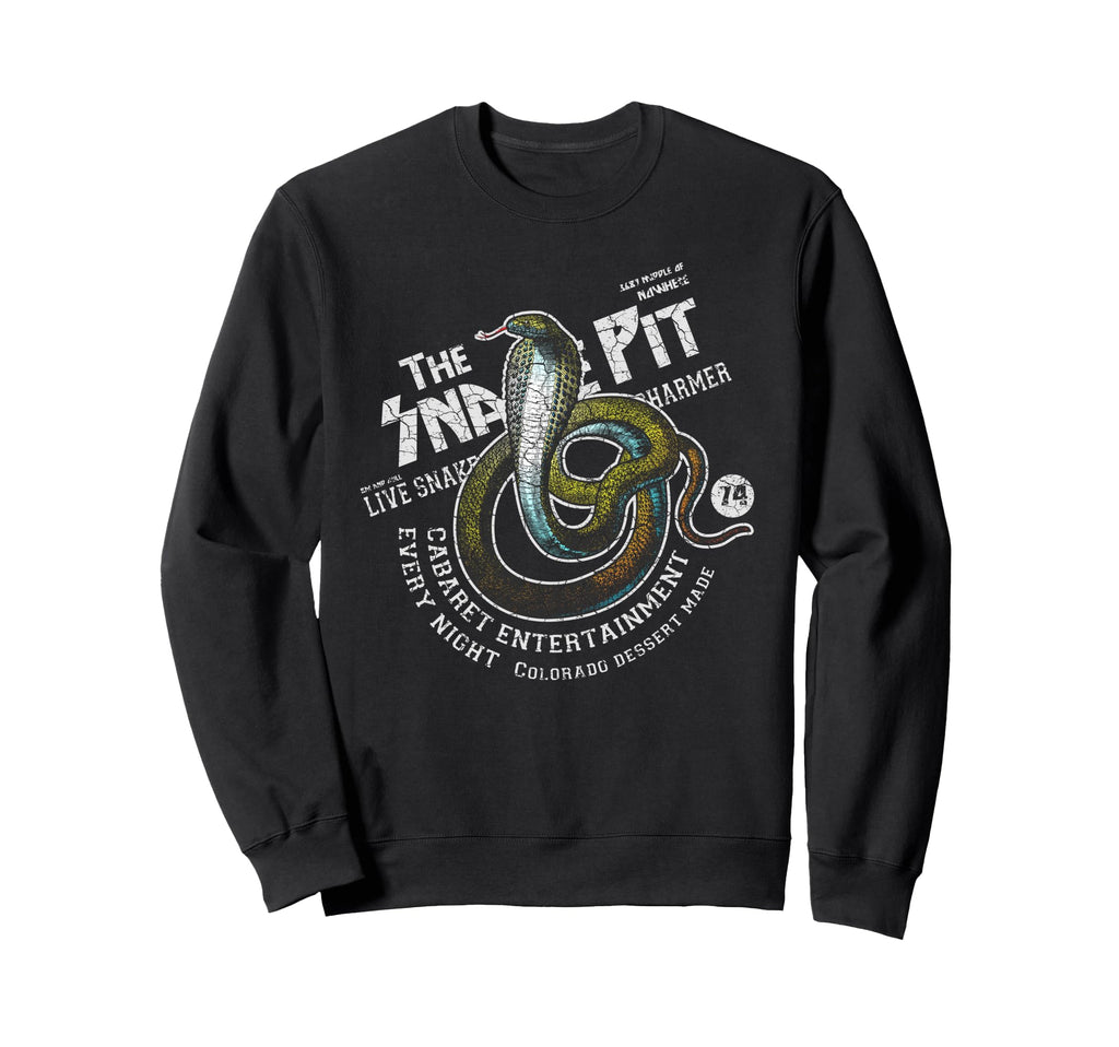 Snake Pit Cobra Bar Americana Reptile Sweatshirt - Streetwear Style Unisex - T-Shirt, Sweatshirt, Hoodie