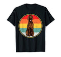 Sunset Irish Setter Dog T-Shirt - Fun Novelty Design for Adults - T-Shirt, Sweatshirt, Hoodie