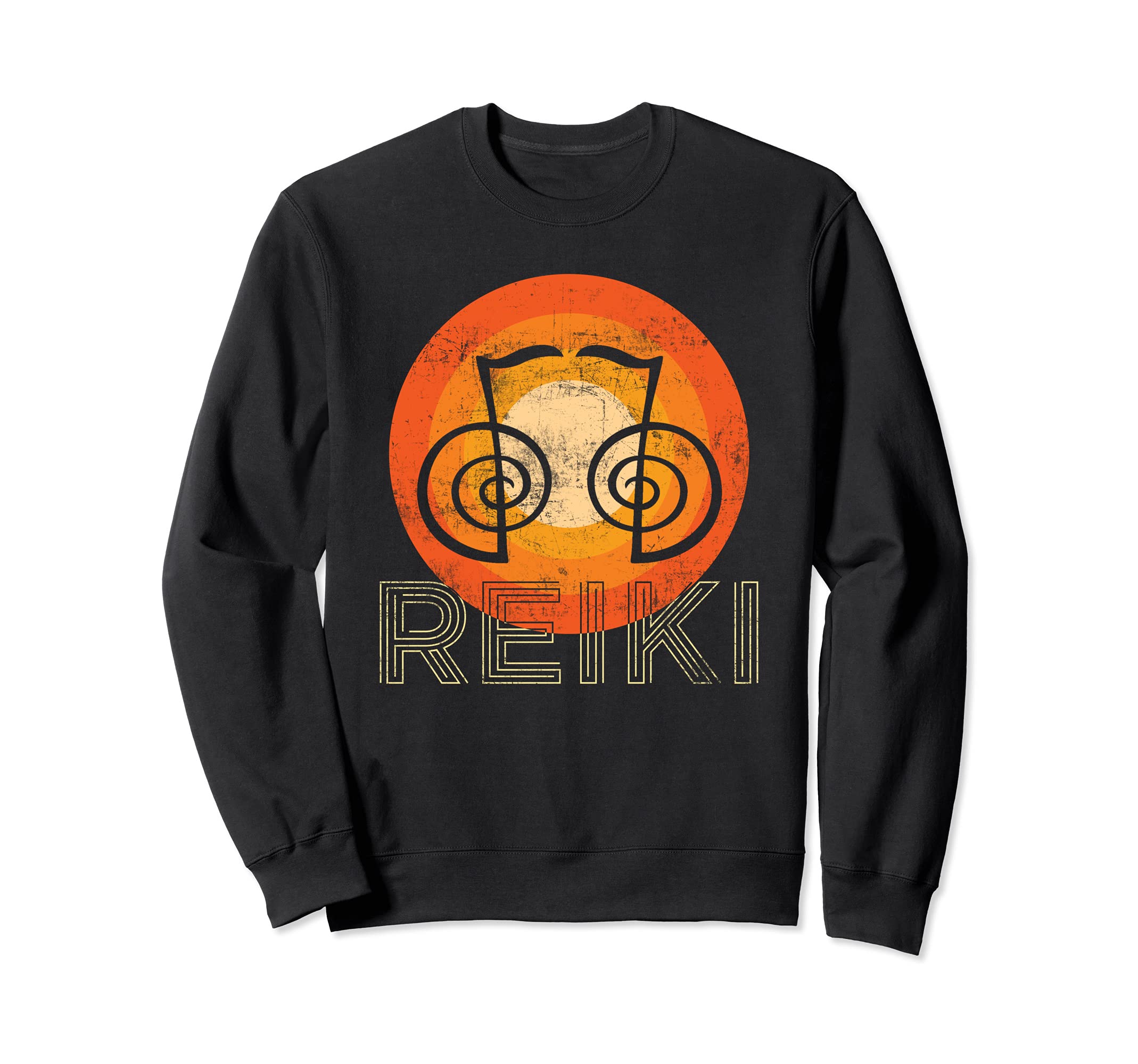 Sunset Reiki Healer Symbols Sweatshirt - Novelty Apparel for Adults - T-Shirt, Sweatshirt, Hoodie