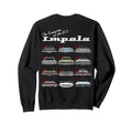 Evolution 60S Impala 1960 Hot Rod Sweatshirt - Custom Art Print Unisex - T-Shirt, Sweatshirt, Hoodie