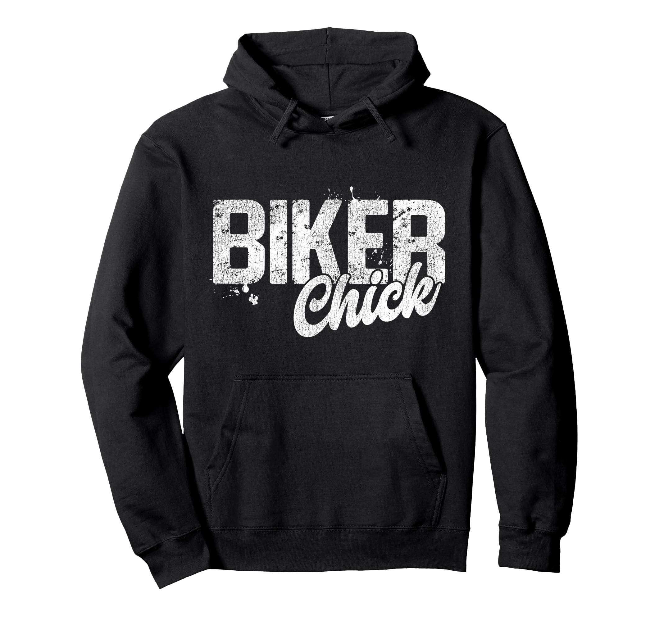 Motorcycle Biker Biker Chick Hoodie - Custom Art Print Unisex - T-Shirt, Sweatshirt, Hoodie