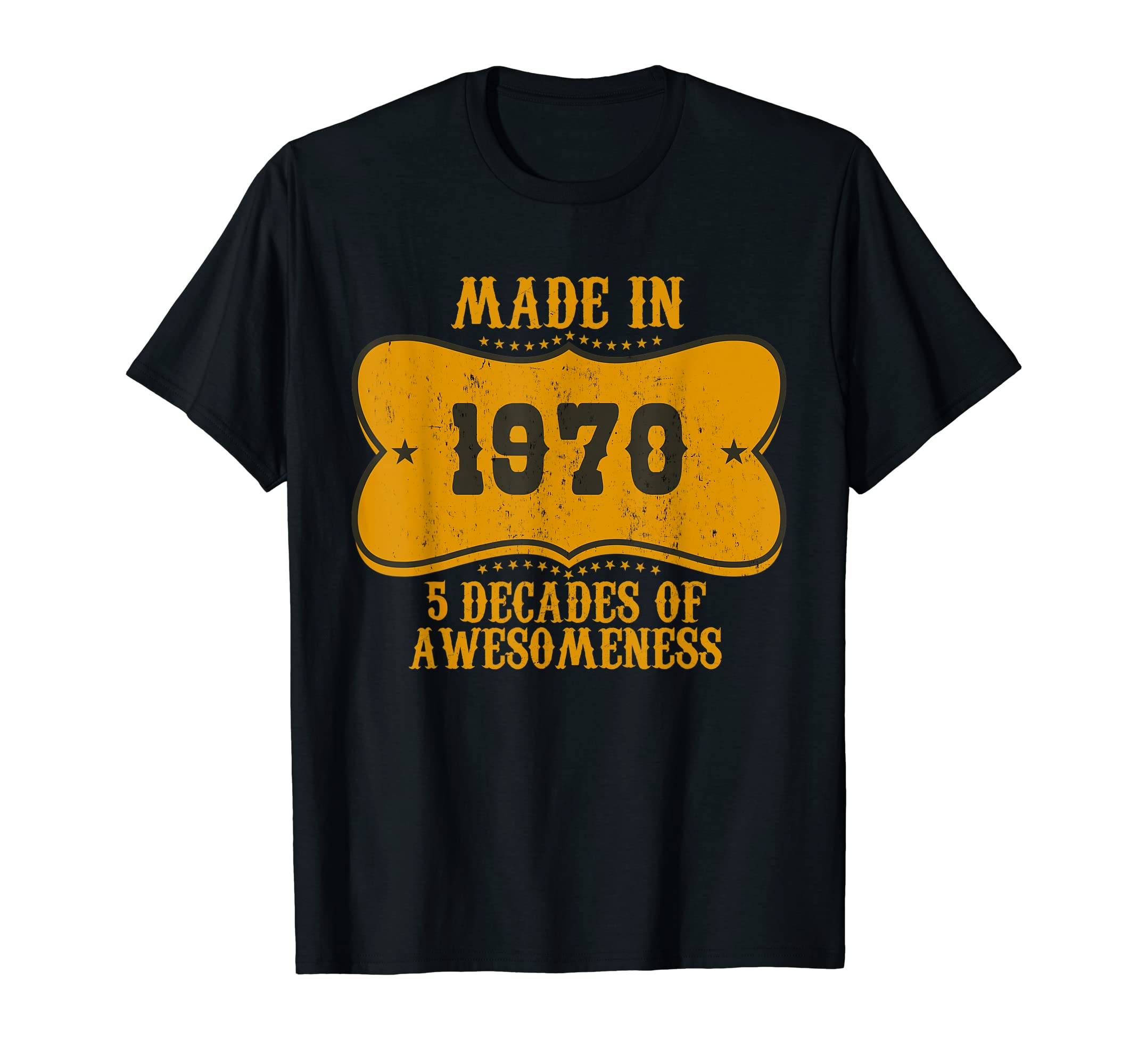 52 Birthday Western Made 1970 T-Shirt - Aesthetic Graphic for Adults - T-Shirt, Sweatshirt, Hoodie