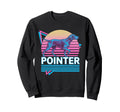 German Shorthaired Pointer Synthwave Sweatshirt - Custom Art Print Unisex - T-Shirt, Sweatshirt, Hoodie