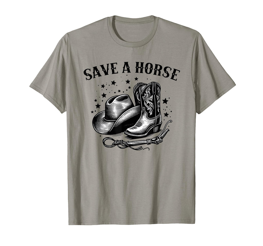 Save Horse Western Country Cowboy T-Shirt - Streetwear Style for Adults - T-Shirt, Sweatshirt, Hoodie