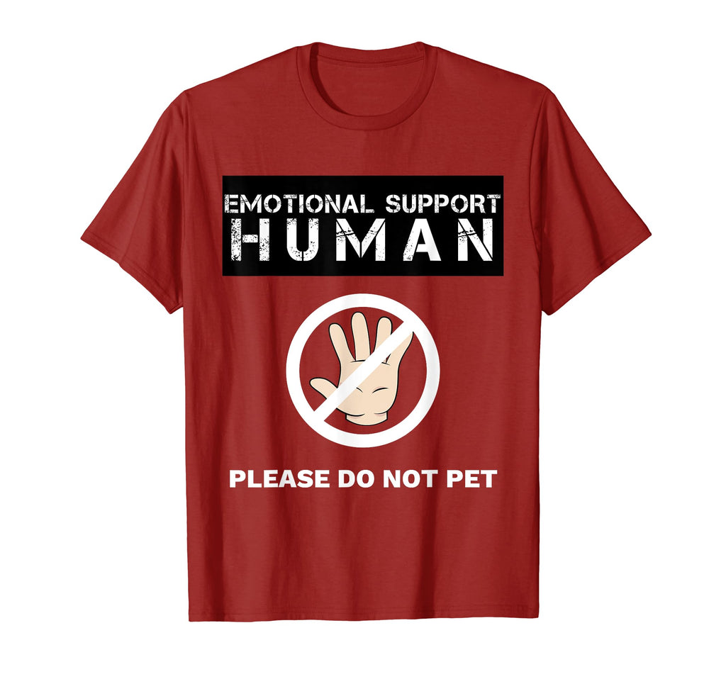 Emotional Support Human Halloween T-Shirt - Custom Art Print Men Women - T-Shirt, Sweatshirt, Hoodie