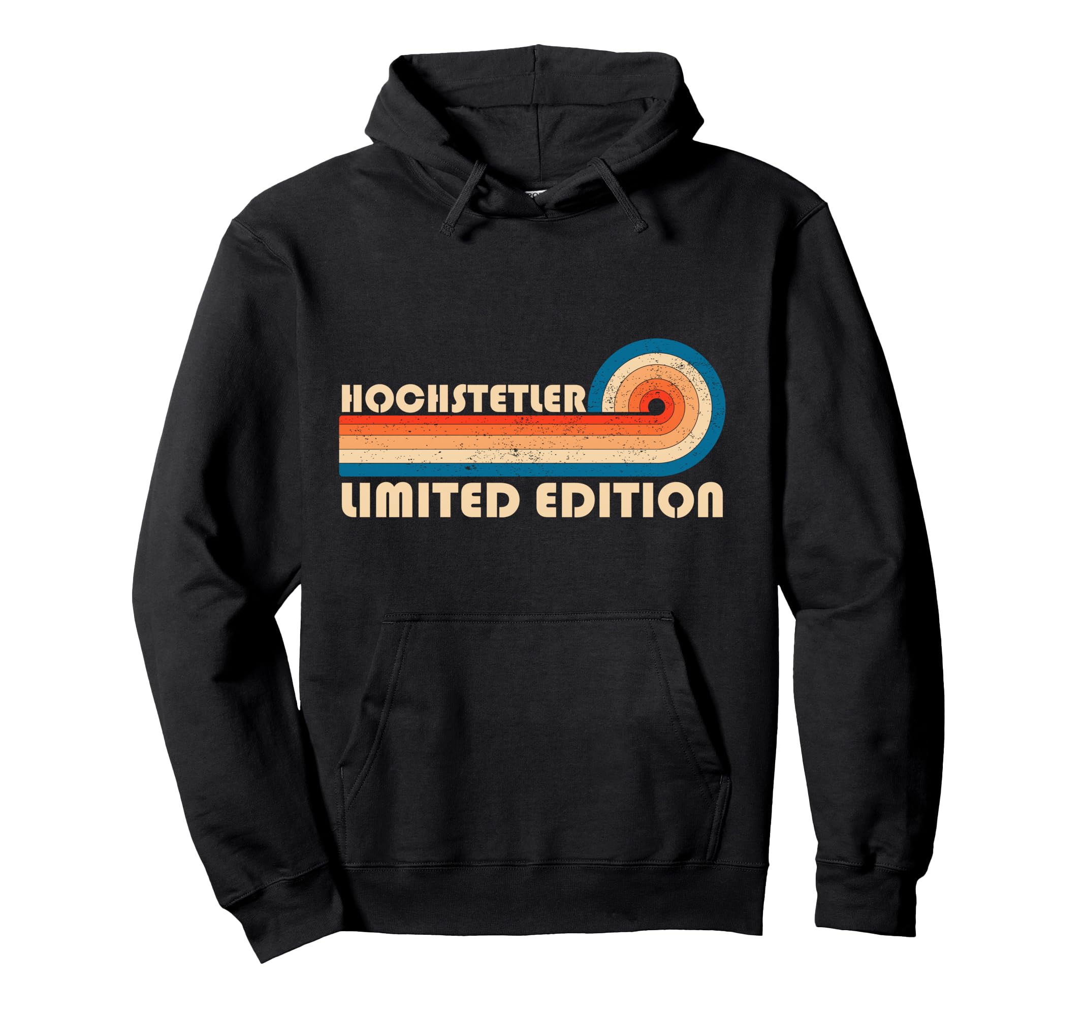 Hochstetler 70S 80S Sunset Stripe Hoodie - Graphic Print for Adults - T-Shirt, Sweatshirt, Hoodie