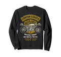 Canyon Carver Motorcycle Distressed Sweatshirt - Streetwear Style Unisex - T-Shirt, Sweatshirt, Hoodie