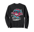 Skateboarding Brain Funny Mental Sweatshirt - Streetwear Style Unisex - T-Shirt, Sweatshirt, Hoodie
