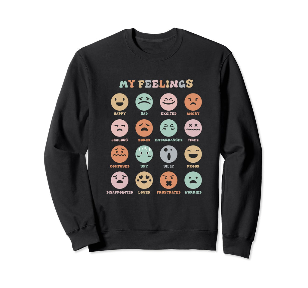 Your Feelings Are Valid Emotion Sweatshirt - Streetwear Style for Adults - T-Shirt, Sweatshirt, Hoodie