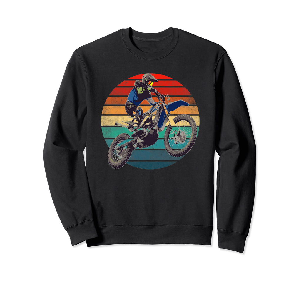 Racing Motorbike Motocross Motorcycle Sweatshirt - Trendy Graphic Unisex - T-Shirt, Sweatshirt, Hoodie