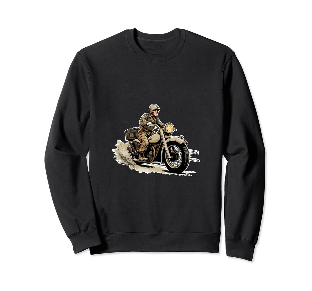 Motorcycle Motorcyclist Sweatshirt - Custom Art Print Unisex - T-Shirt, Sweatshirt, Hoodie