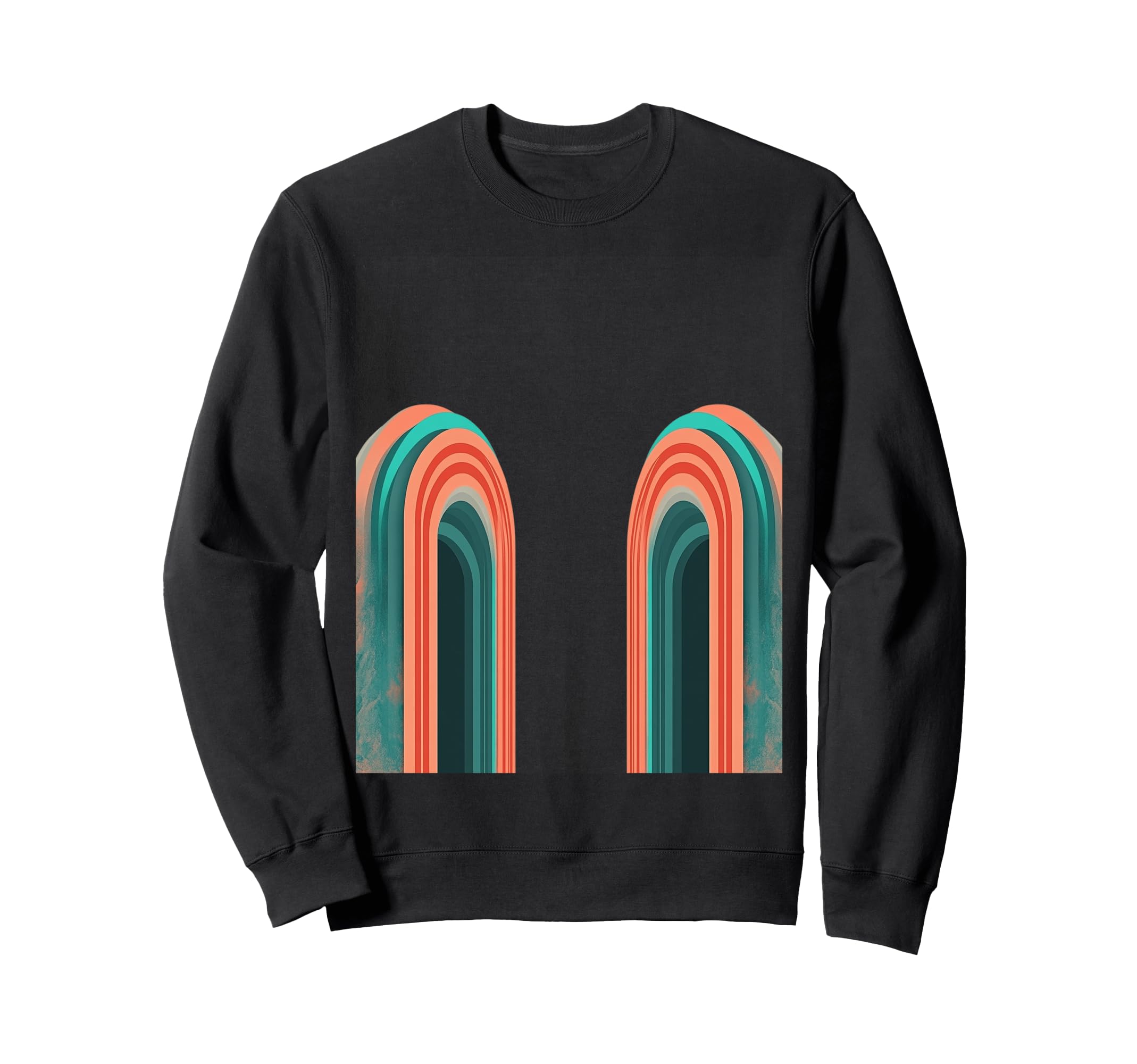 Abstract Arches Art Sweatshirt - Fun Novelty Design Unisex - T-Shirt, Sweatshirt, Hoodie