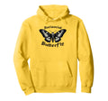 Funny Anti Social Butterfly Introvert Hoodie - Graphic Print for Adults - T-Shirt, Sweatshirt, Hoodie