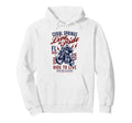 Coral Springs Florida Motorcycle Skull Hoodie - Unique Graphic for Adults - T-Shirt, Sweatshirt, Hoodie