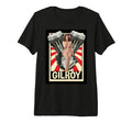 Pin Up Motorcycle Engine Gilroy Tri T-Shirt - Trendy Graphic Men Women - T-Shirt, Sweatshirt, Hoodie