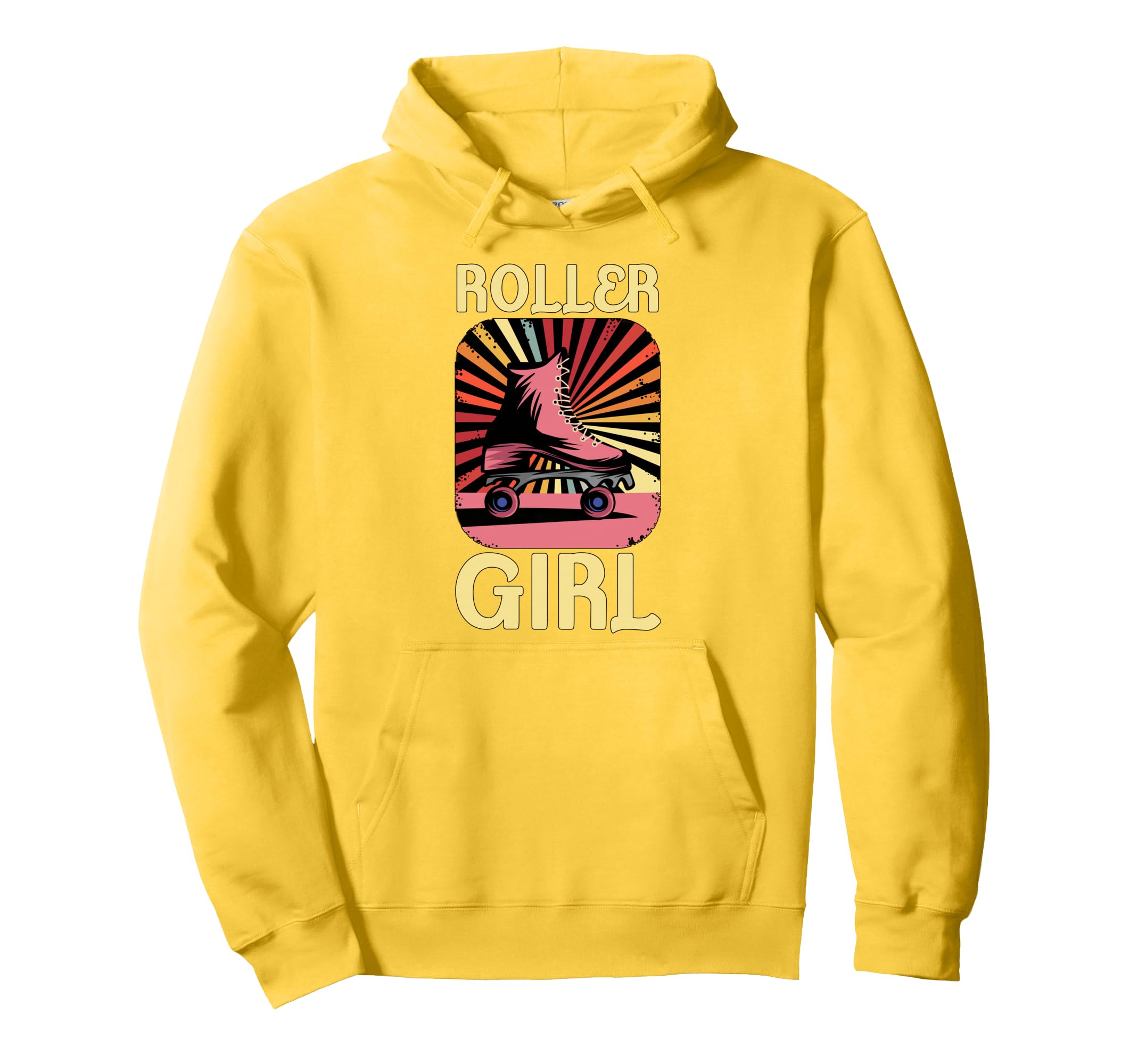 70S 80S Roller Skater Skating Hoodie - Casual Everyday Wear for Adults - T-Shirt, Sweatshirt, Hoodie