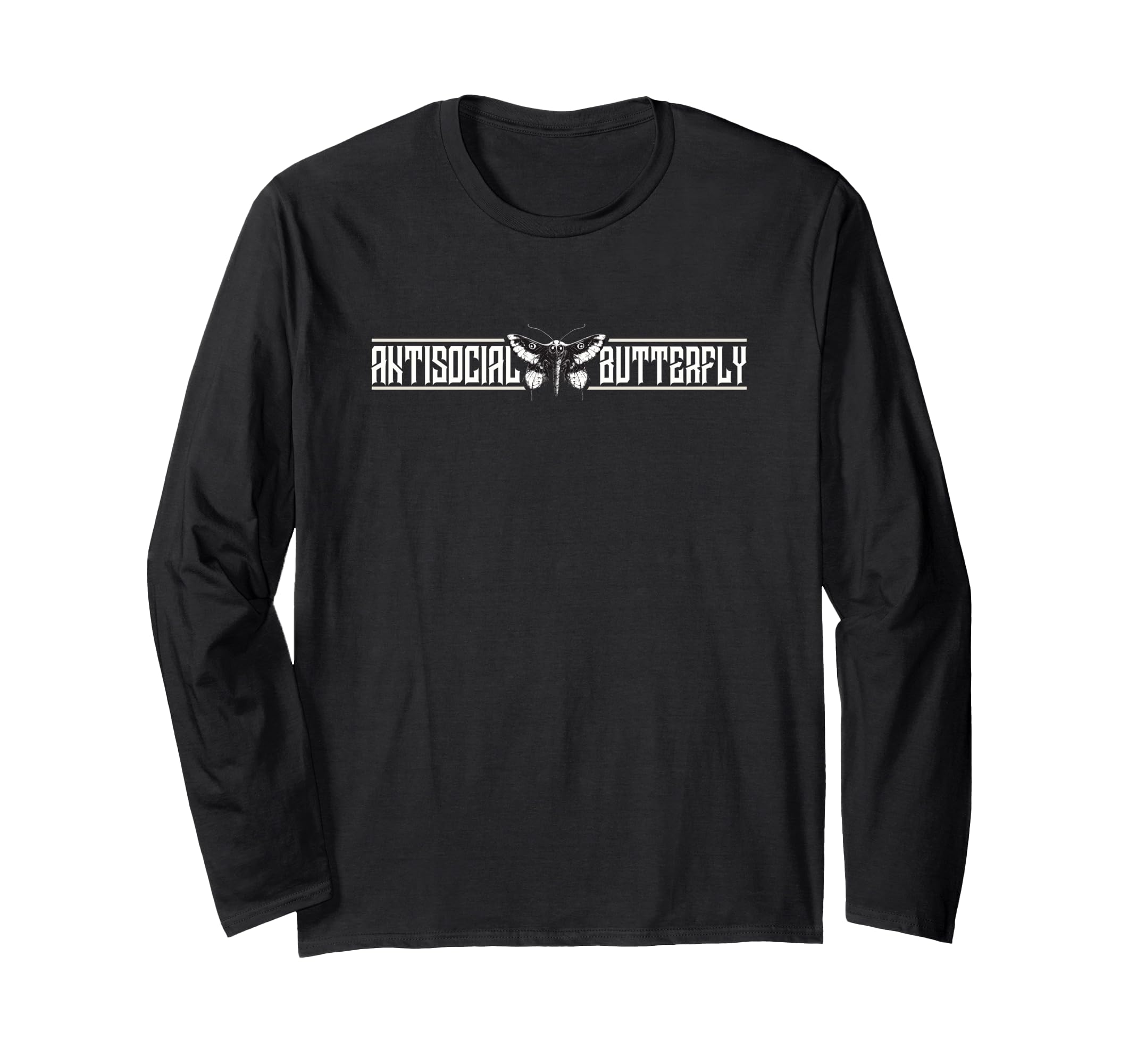 Antisocial Butterfly T-Shirt - Minimalist Print Unisex - T-Shirt, Sweatshirt, Hoodie