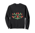 Rose Decorative Tattoo Floral Sweatshirt - Fun Novelty Design for Adults - T-Shirt, Sweatshirt, Hoodie